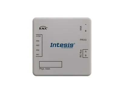 INKNXHIS001R000  ► interfejs KNX - Hisense VRF systemy klimatyzacji, ETS, 1:1 jednostka wewnętrzna , 4 wejścia binarne