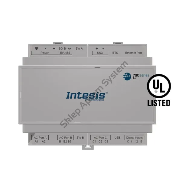 IN770AIR00MO000 ► interfejs KNX - klimatyzacja Multi-Brand, MAPS, 1:64 lub 1:100 grup (jednostek wewnętrznych)