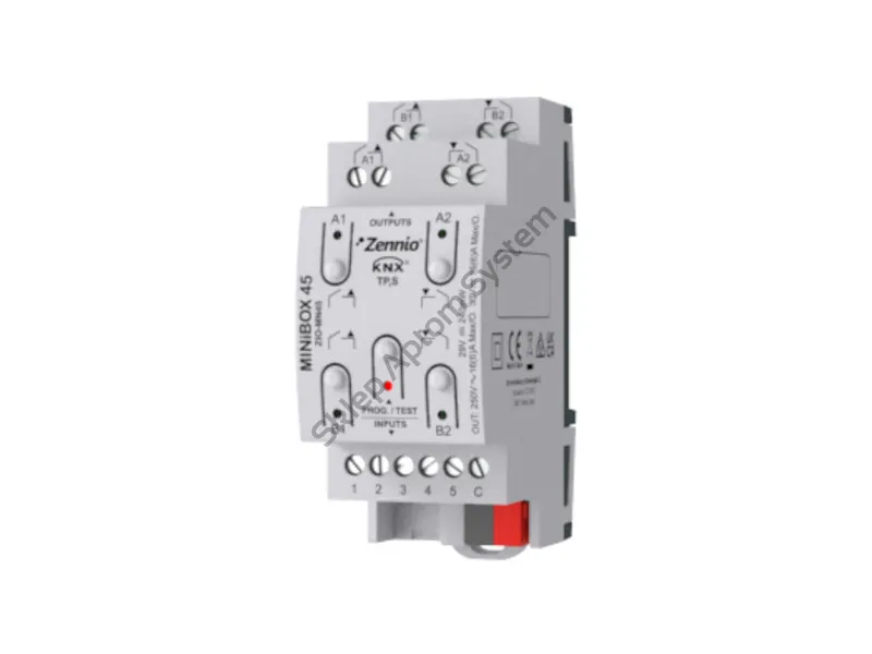 MINIBOX45 ZIO-MN45 Zennio moduł wielofunkcyjny KNX