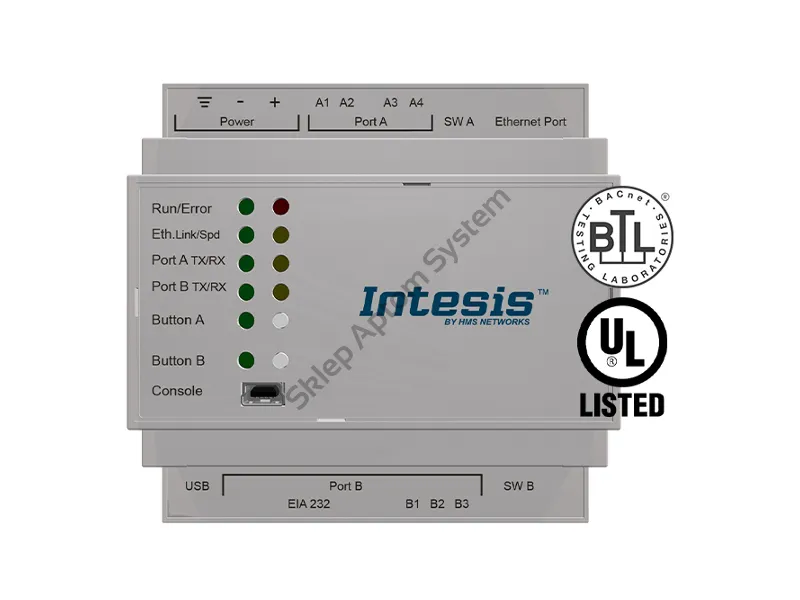 INBACHIT016O000 ► interfejs Bacnet IP i MSTP - Hitachi VRF systemy klimatyzacji, MAPS, 1:16 jednostek wewnętrznych