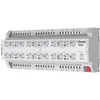 MAXinBOX 24 ► moduł aktorów KNX - 24 wyjść przekaźnikowych / 12 żaluzjowych 16A / 6x fan coil 2-rurowy