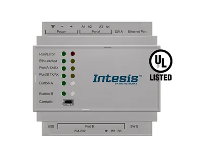 INMBSMEB0100000 ► interfejs MODBUS Server RTU i TCP - M-BUS, 10 liczników, wbudowany konwerter poziomów 