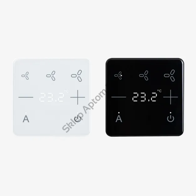 KNX eTR 102 FC ► pokojowy regulator temperatury do klimakonwektorów klimatyzacyjnych