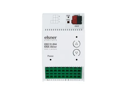 KNX S1-BA4 ► aktor wielofunkcyjny KNX, 4 wyjścia analogowo-binarne, DIN