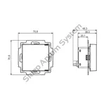 GS 67.00 knx0 ► czujnik jakości powietrza KNX (CO2, temperatura, wilgotność, ciśnienie), 3 wyjścia 0-10V, 3 wejścia binarne, KNX Secure - 7