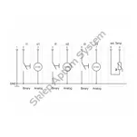GS 67.00 knx0 ► czujnik jakości powietrza KNX (CO2, temperatura, wilgotność, ciśnienie), 3 wyjścia 0-10V, 3 wejścia binarne, KNX Secure - 6