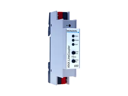 KNX-TP LineCoupler 650 ► interfejs komunikacyjny KNX - sprzęgło liniowe KNX