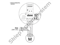 KNX S1R-B4 compact ► podtynkowy aktor do napędów, 1x góra/dół lub 2x wł/wył, 4 wejścia binarne - 2