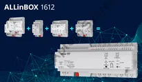 ALLinBOX 1612 KNX wyjścia wejścia zasilacz interfejs KNX IP 