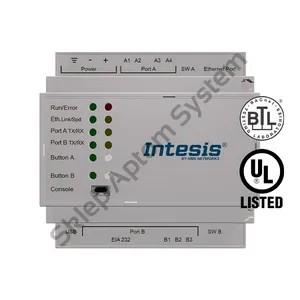 INMBSBAC6000000 ► interfejs MODBUS Server RTU i TCP - BACnet IP I MSTP Client, 600 punktów