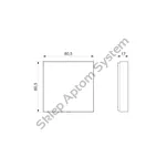 TS 31.11 knx ► regulator temperatury pokojowej, 5 wejść analogowych/binarnych, suwak SetPoint - 4