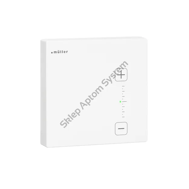 TS 31.11 knx ► regulator temperatury pokojowej, 5 wejść analogowych/binarnych, suwak SetPoint