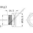 PX-13 Przycisk piezoelektryczny wandaloodporny
