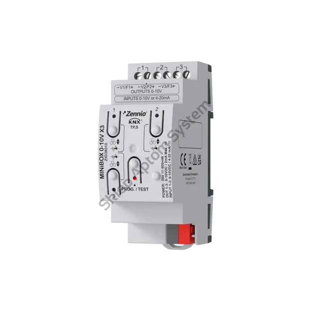 MINIBOX 0-10V X3 ► moduł wielofunkcyjny, 3 kanały 0-10V