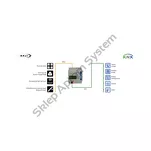 INKNXDAL0640300 ► interfejs KNX - DALI/DALI2, (64 urządzenia, 1 kanał) - 2