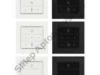 Cala KNX MultiTouch T Light/Scenes ► przycisk dotykowy KNX do sterowania oświetleniem i temperaturą, sceny - 6