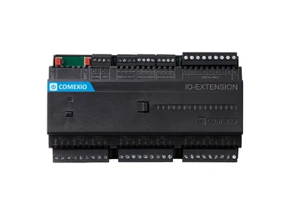 COMEXIO 3G IO-EXTENSION ► interfejs rozszerzeń serwera COMEXIO 3G IO-Serwer, 8x we 12-230V, 9x wy przekaz 16A,8x we 0-10V lub 12-24VDC