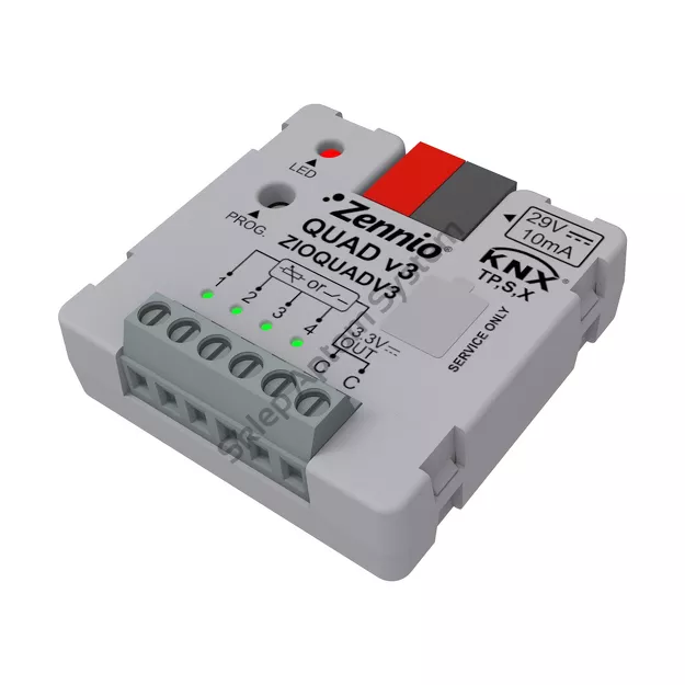 ZIOQUADV3, Zennio QUAD v3, KNX Secure