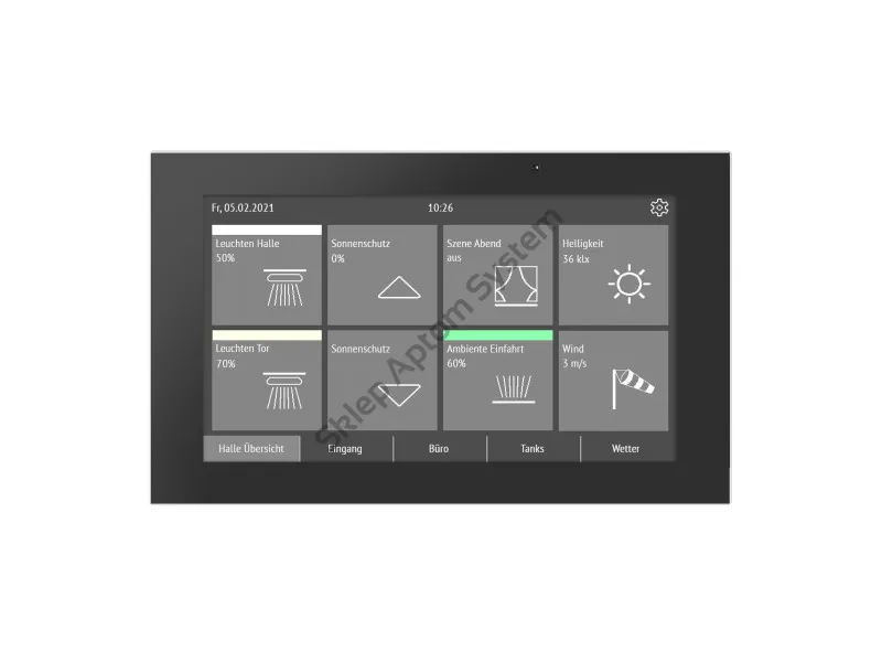 Fabro KNX panel dotykowy 